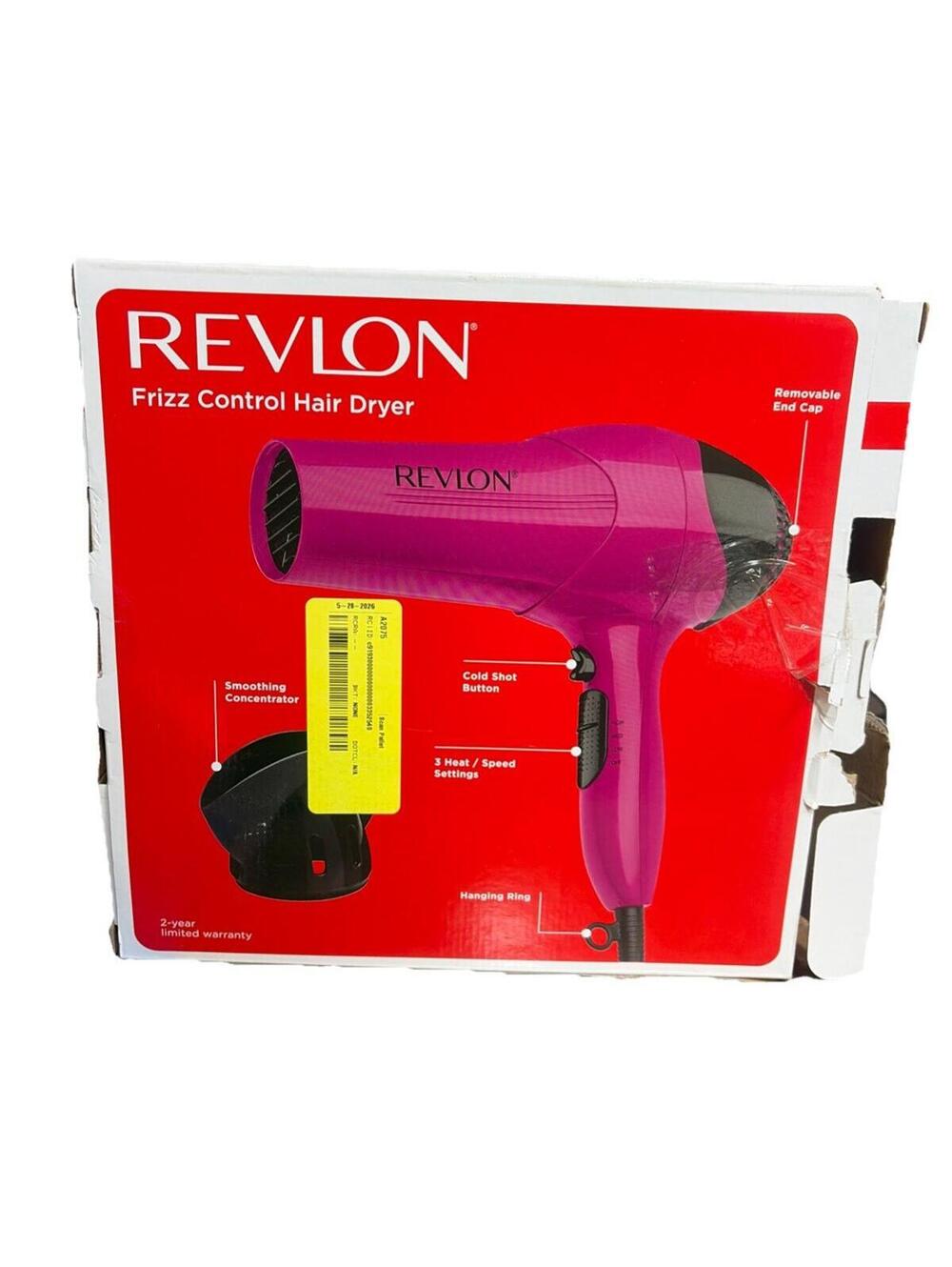 Revlon Essentials 1875W Frizz Control Hair Dryer (RV474)